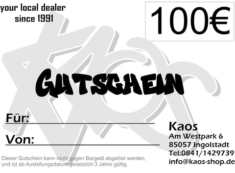 Gutschein 100€